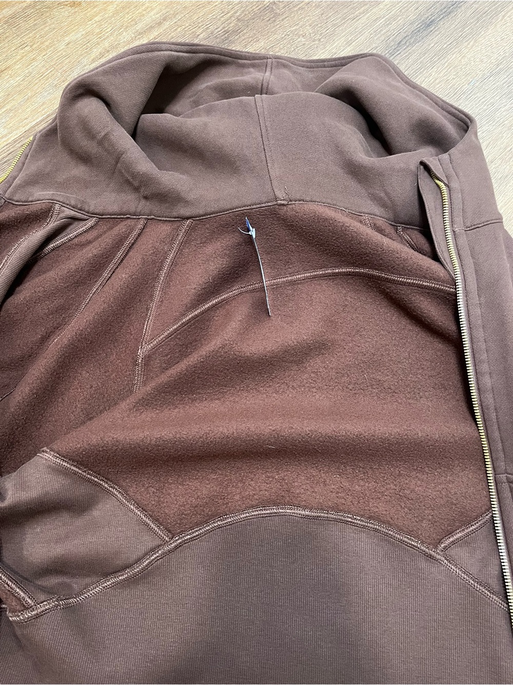 Lululemon Brown Scuba Zip Hoodie Size XS/S - Picture 9 of 9
